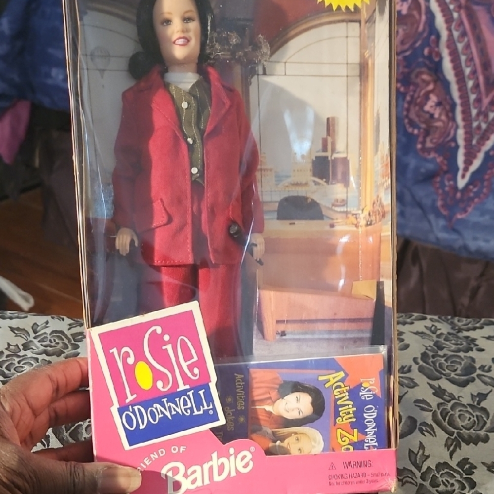Rosie O'Donnell Barbie Doll in Red Suit